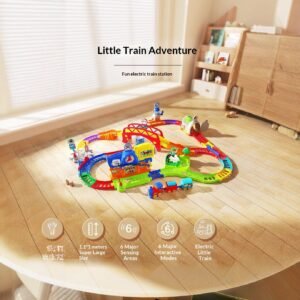 Little Train Adventure block building for kids under age 7