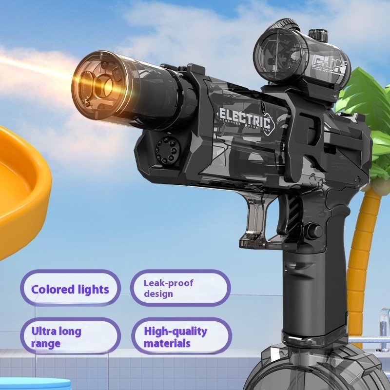 Classic Toy Water Pistol with Cool lights and Automatic water spray. - Image 10