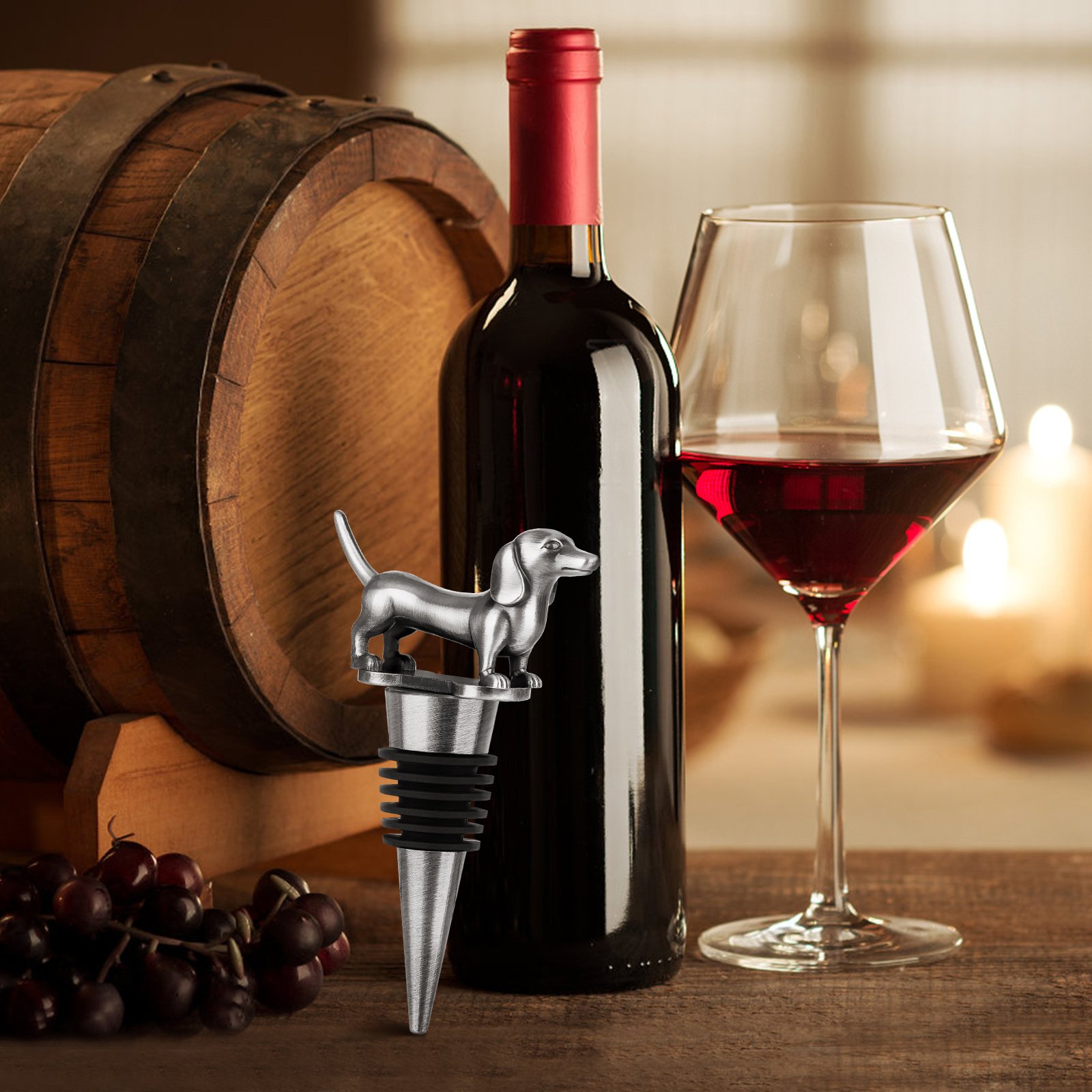 A Dachshund-shaped Red Wine Stopper - Image 3
