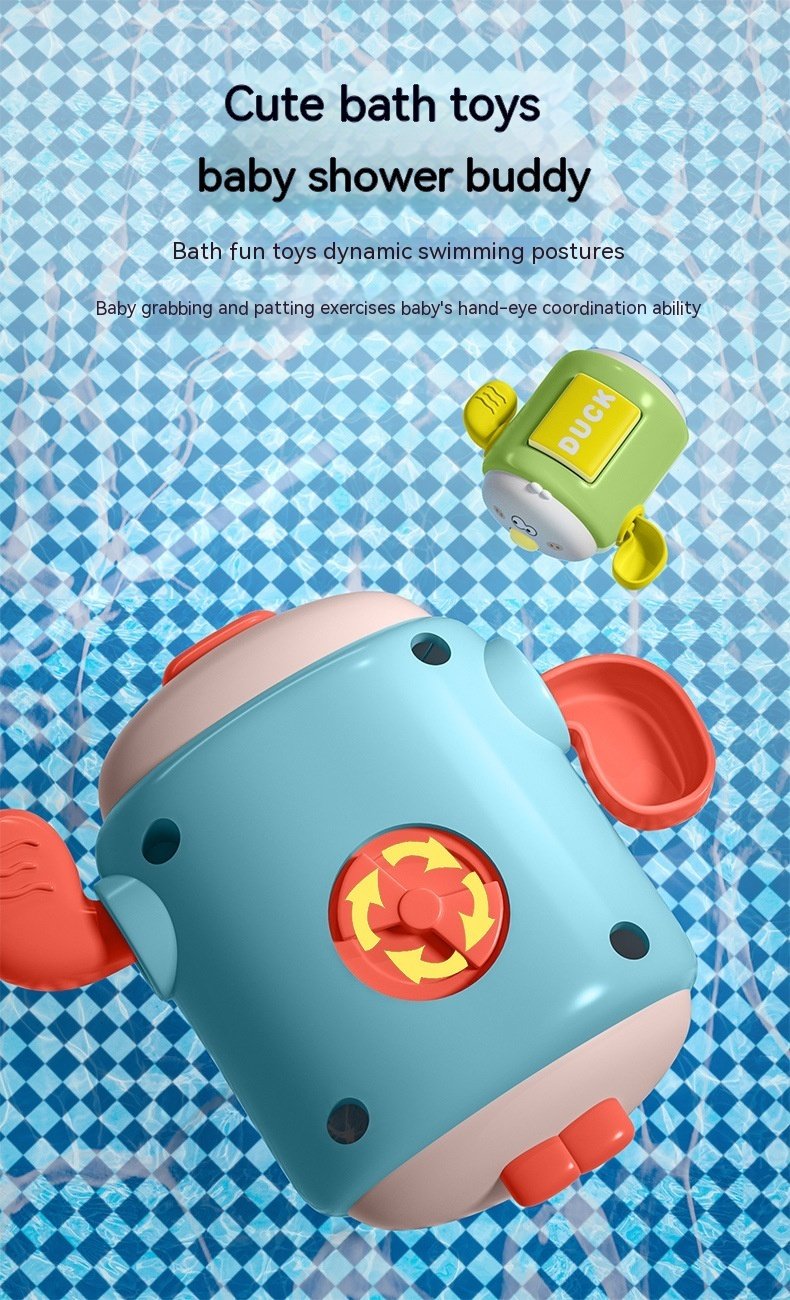 Children's Bath Toys Cartoon Clockwork Bath Water Toys - Image 4