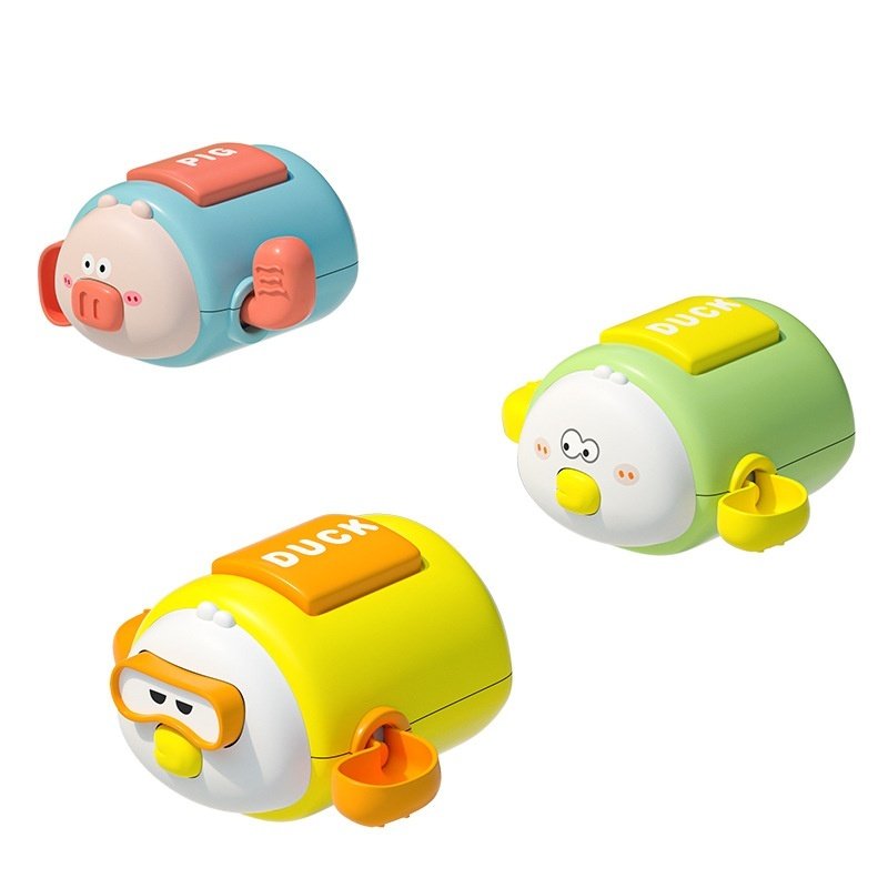 Children's Bath Toys Cartoon Clockwork Bath Water Toys - Image 6