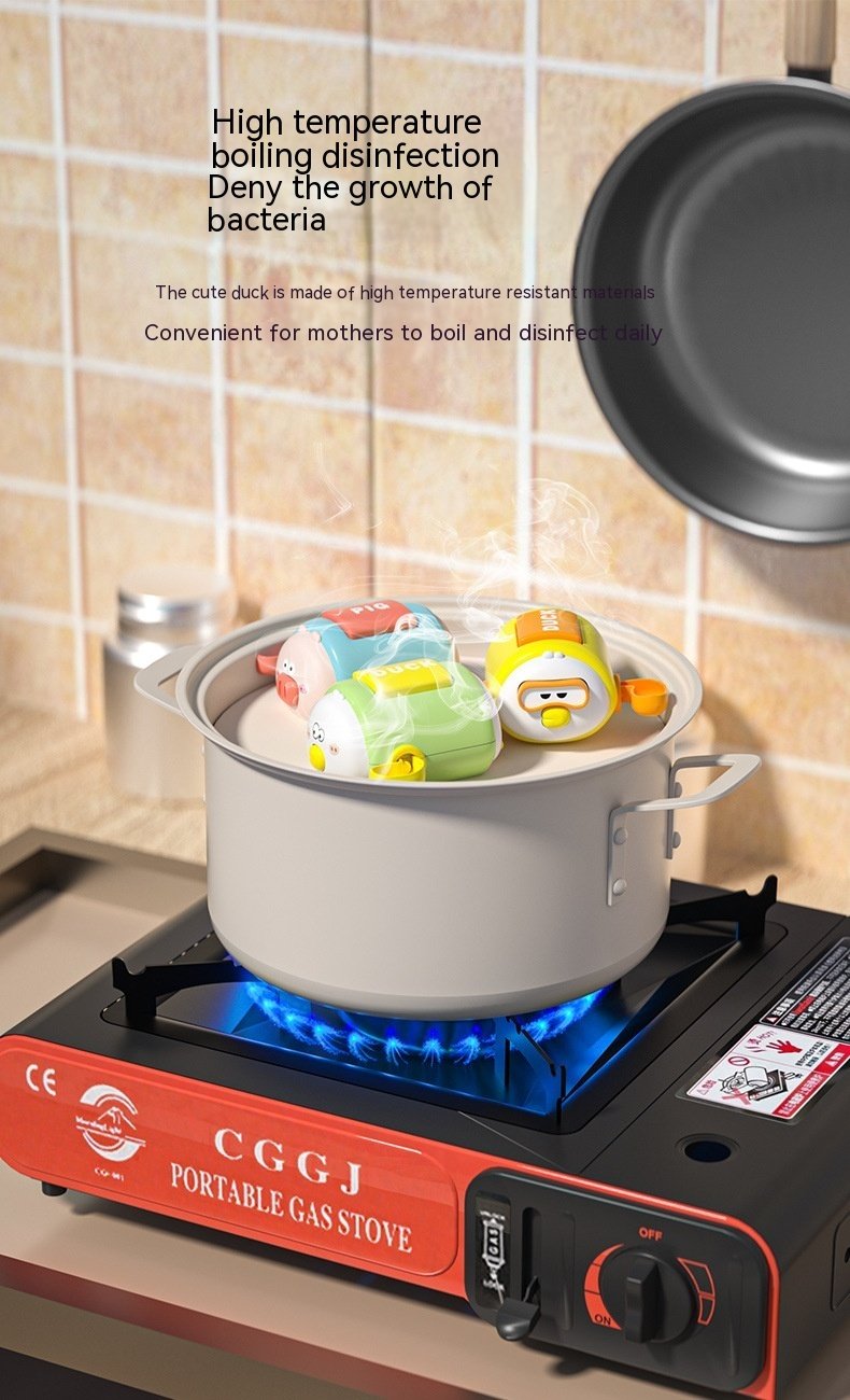 Children's Bath Toys Cartoon Clockwork Bath Water Toys - Image 5